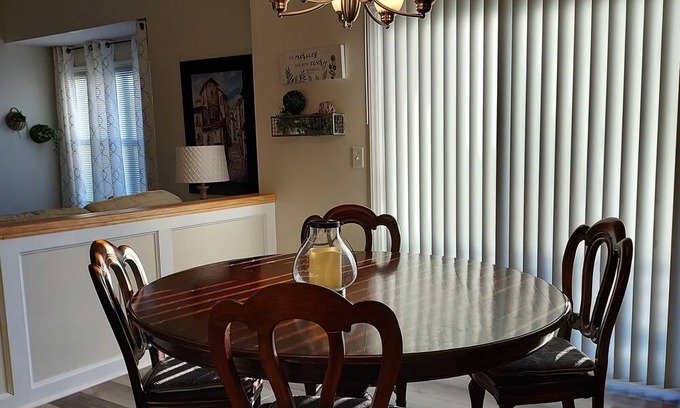 Greenville Condo | Cozy, light-filled fully furnished condo with pool.