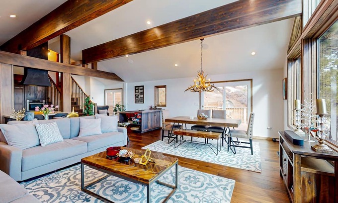 Crystal Bay House | Treetop hideaway in Incline/Crystal Bay with game room & lake-view loft & decks