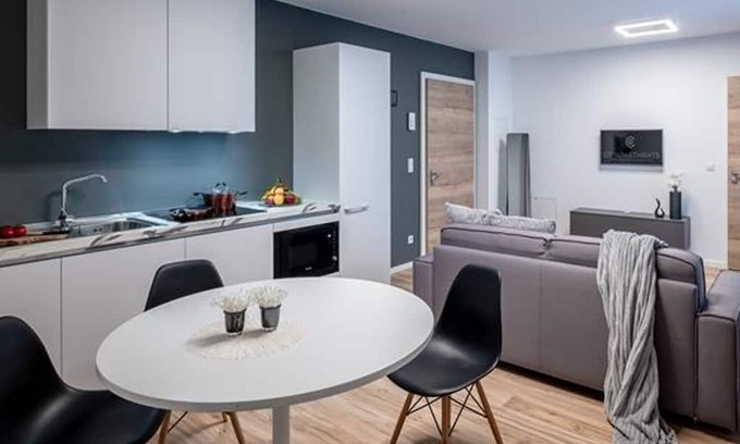 Schwaz Apartment | Apartment mit 1 Schlafzimmer + Balkon - City Apartments Schwaz