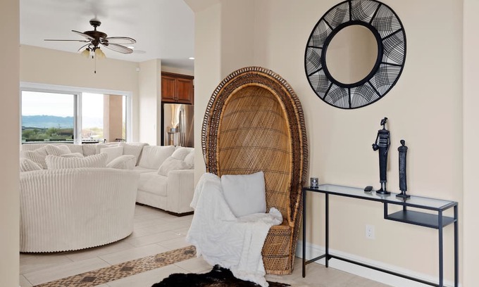 Sunrise Desert Vistas House | 4BR Desert Home w/ Wide Yard + Panoramic Views