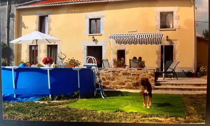 Charente Limousine House | Quaint, Historic French Village charm and lots of space to chill