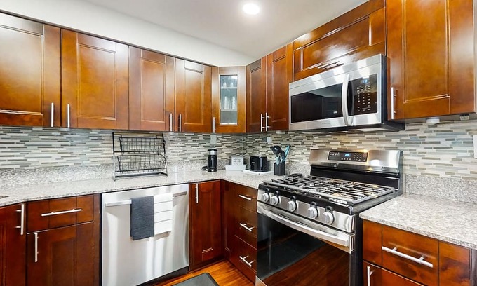 Broadview Park House | Dog-friendly home with fenced yard, furnished patio, washer/dryer, & AC