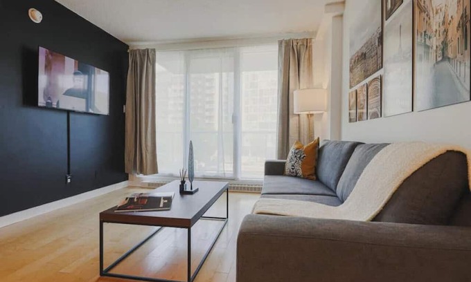 Ahuntsic Apartment | Acadie District 1-Bedroom Condo