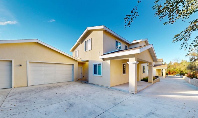 North Central House | Recently built nautical-themed home full of color with central AC & open layout