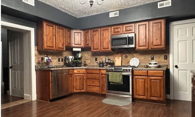 Scipio House | Cozy large home w/mountain views! Perfect place to stay to hunt, fish & hike.