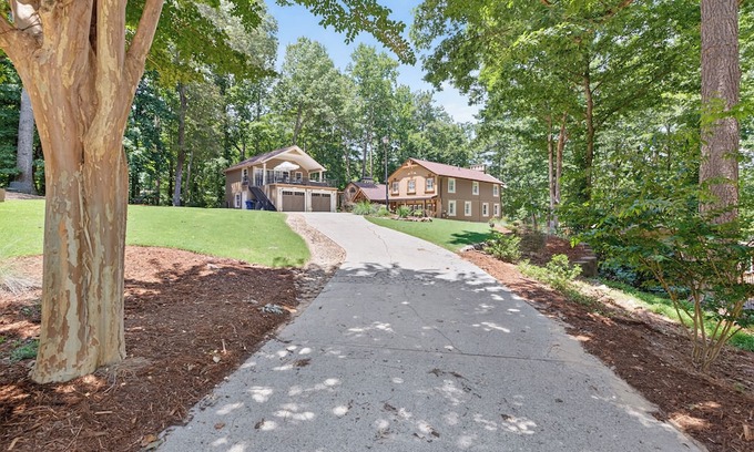 Buford House | Lake Escape with Largest 2-Story Dock on Lanier