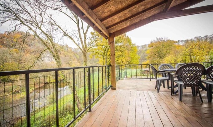 Bohon Ski Chalet | Simple but top-located chalet on the Ourthe