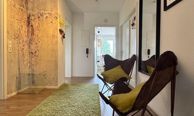 Fichtelberg Apartment | Ferienwohnung Fichtel-STEIN - Holiday apartment, shower and bath, WC, 2 bedrooms