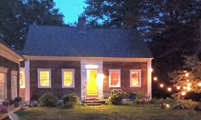 Weare Cottage | Cape on wildlife sanctuary, with lake, ski resort, and college town close by.