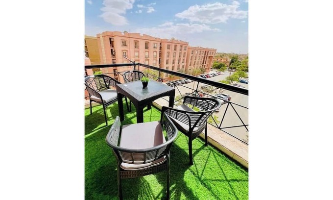 Abdin Apartment | New Stylish Cozy Modern 3BD flat- Rehab- New Cairo