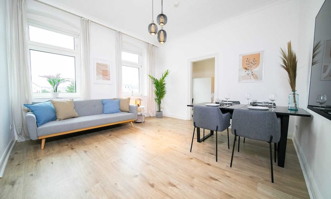Furth-Sud Apartment | Deluxe Apartment | Central | Fair 15Min | Kitchen
