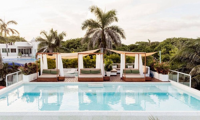 Playacar Villa | Vista Estate: Incredible Villa 1 Block from Beach, Perfect for Groups + Events
