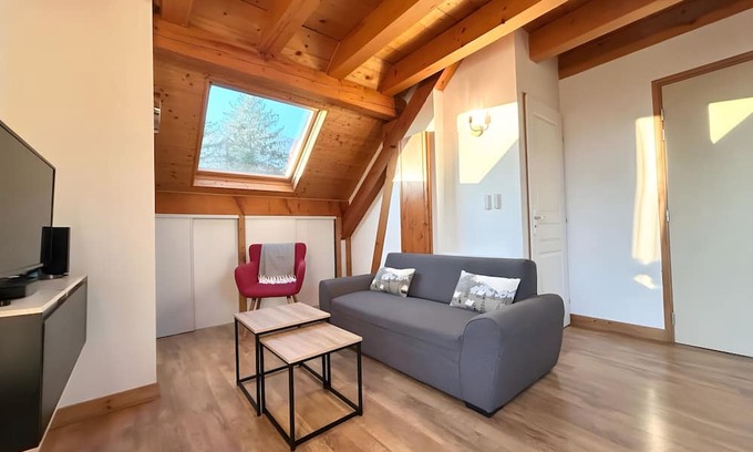 Saint-Pierre-d'Albigny Apartment | Chez Fred 202 - parking, wifi - clg savoie