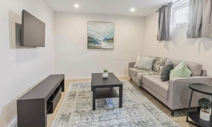 Hamilton House | Charming Newly Reno'd 2-bedroom lower level bungalow in Hamilton with AC