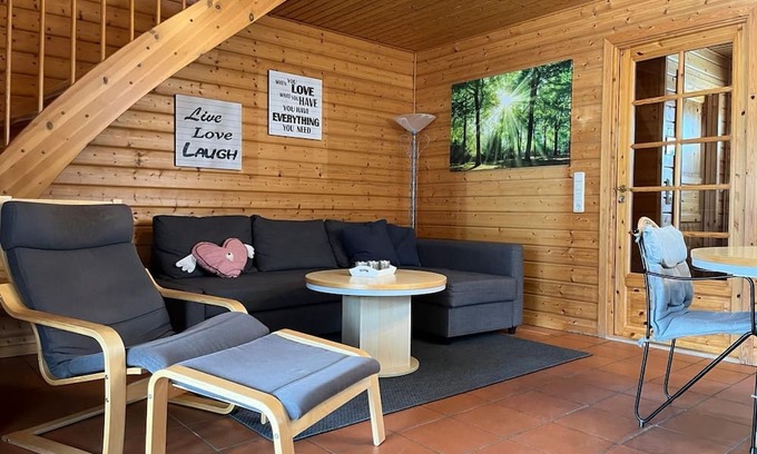 Rotacker Apartment | HAS-29 - Well-equipped wooden vacation home (HT) - Naturerlebnisdorf Blauvogel