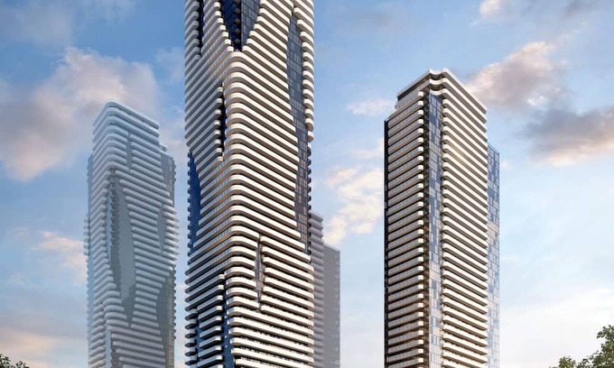 Vaughan Apartment | Stay in the heart of downtown Vaughan in this modern one-bedroom condo