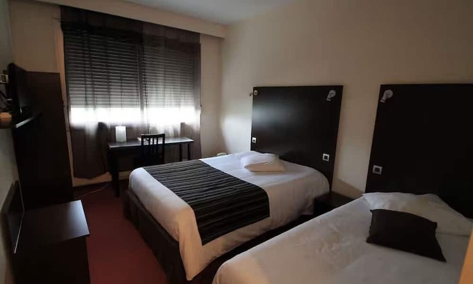 Saint-Priest Hotel | Enjoy a Peaceful Stay in Lyon with Comfortable Bedding and Amenities