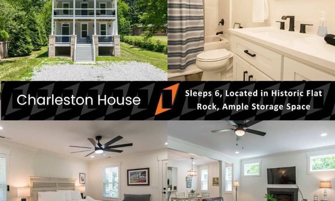Flat Rock House | The Charleston House~$375 Free Activities Daily