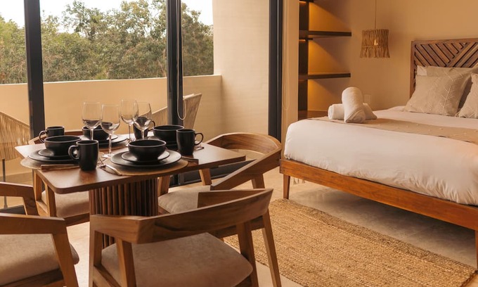 Ek Balam Village Apartment | Charming 1-bedroom apartment in brilliant Tulum with AC, WiFi