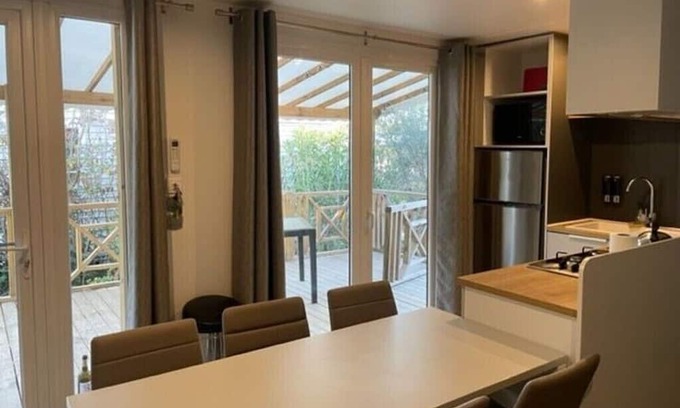 Argeles-sur-Mer Apartment | Mobil Home O'Hara - Camping Del Mar Village 4* - Seaside in Argelès Plage