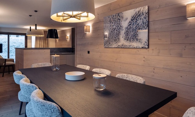 Le Praz Apartment | Courchevel Le Praz: New 3BR Apartment with Balcony, Close to Slopes, Sleeps 6