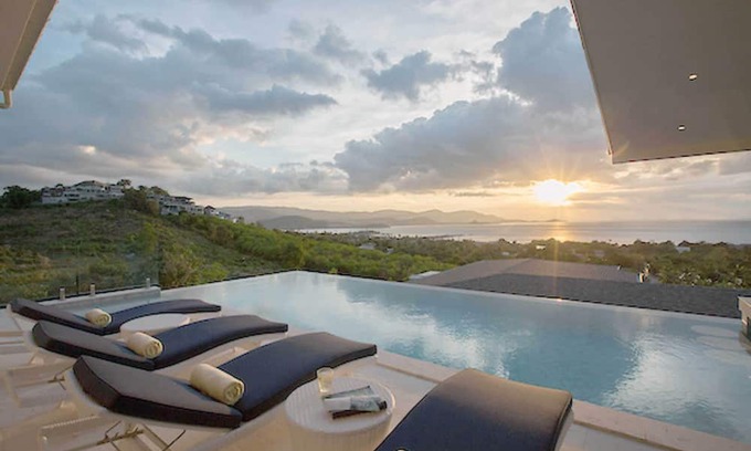 Moo 5 Villa | Premium Penthouse 8 Ocean Views Fabulous Sunsets Infinity Pool Games Room Gym